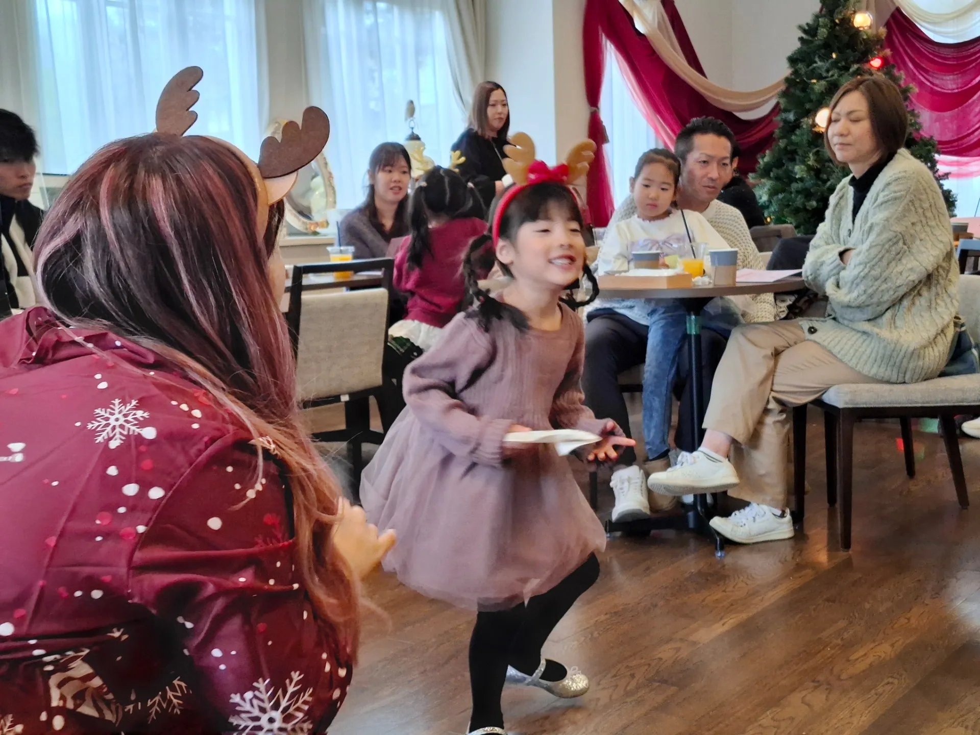 プレゼントゲットに大喜びです